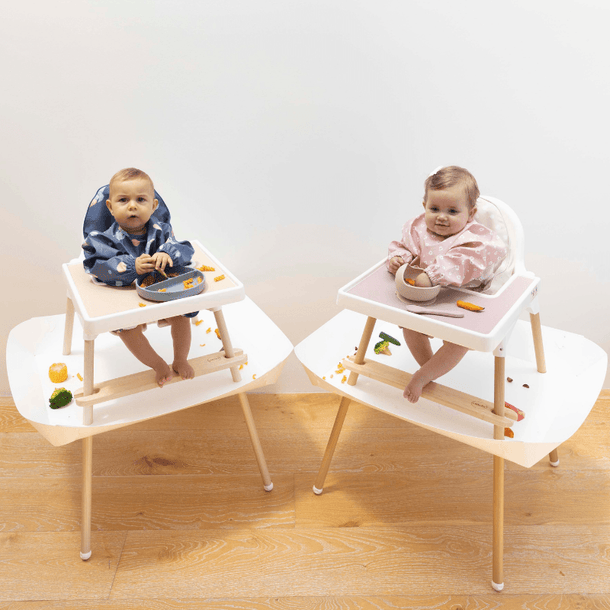 Ikea Antilop TWIN CATCHY Bundle - The food and mess catcher for high chairs - Catchy