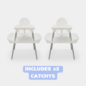 Ikea Antilop Twin Catchy Bundle - The Food Catcher for High Chairs