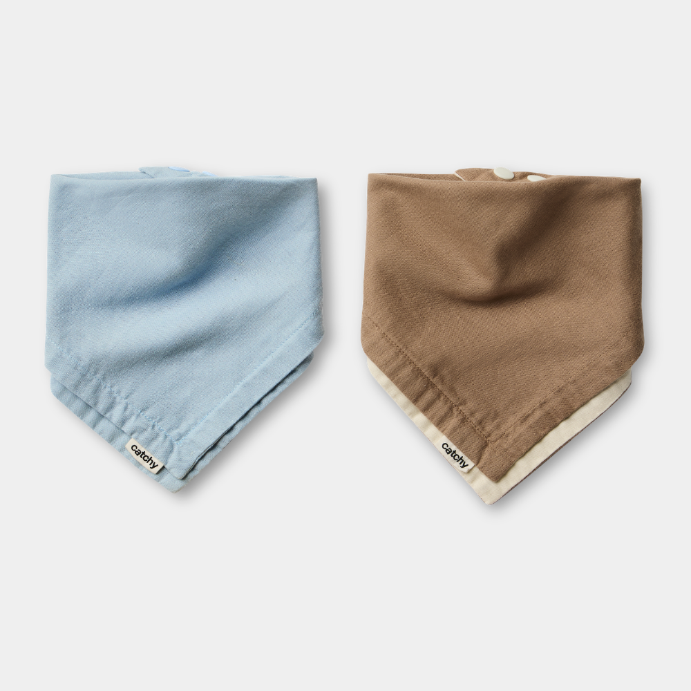 The Everyday Dribble Bibs | 2 Pack