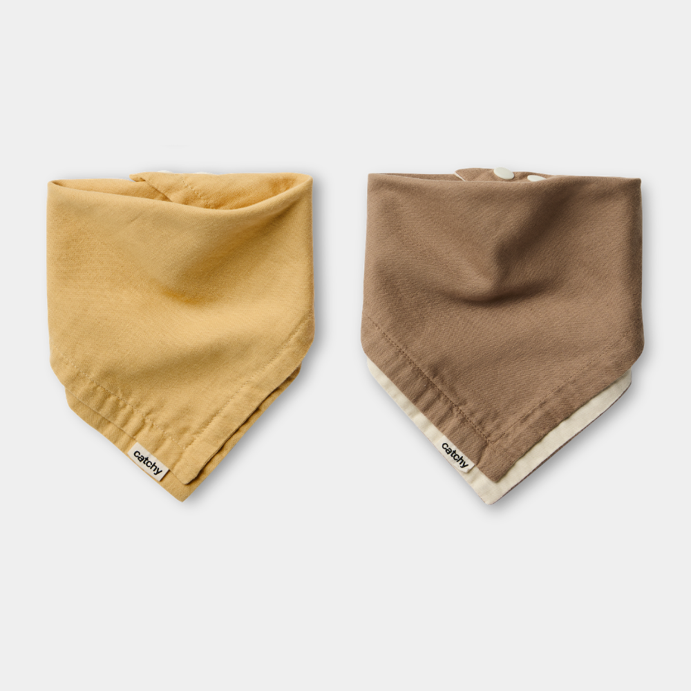 The Everyday Dribble Bibs | 2 Pack